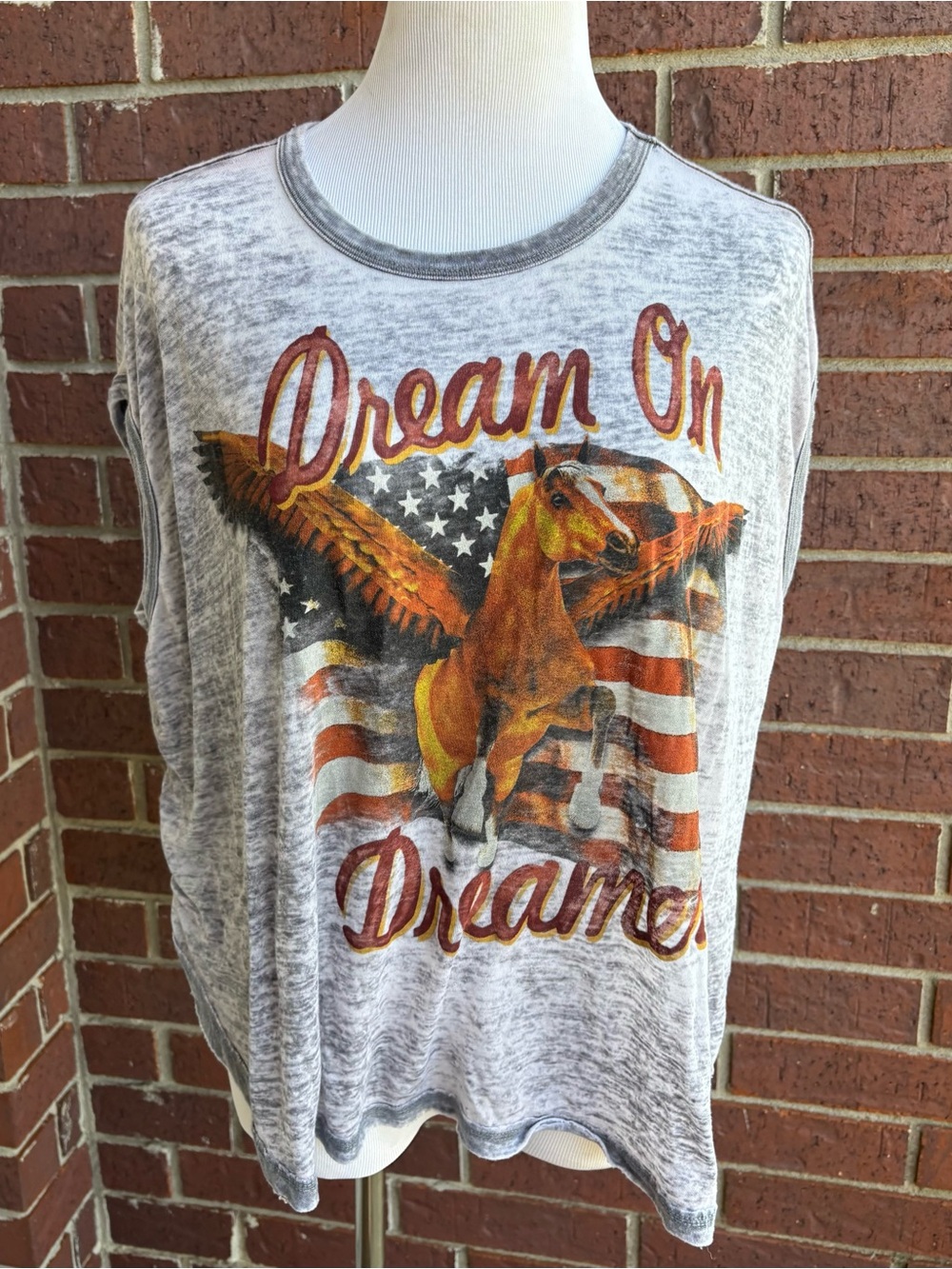 Forever 21 Light Gray Heather Long Sleeve Tee